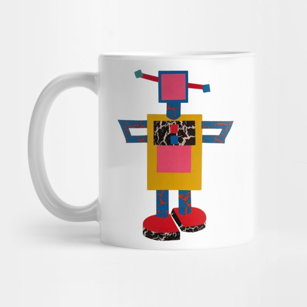 ROBOTS MY PAL ROBOT Memphis Post Modern Pop Style by SwagOMart